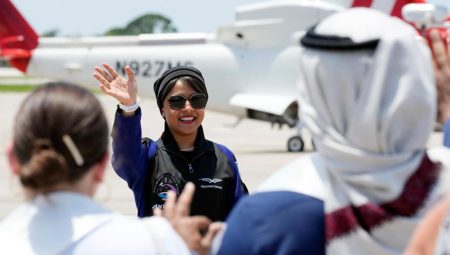 Birinci Suudi bayan astronot özel misyonla Memleketler arası Uzay İstasyonu’na yanlışsız yola çıktı